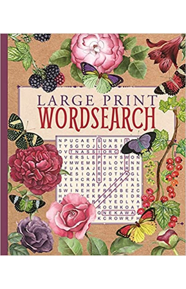 Large Print Wordsearch (Puzzle Books) Paperback 